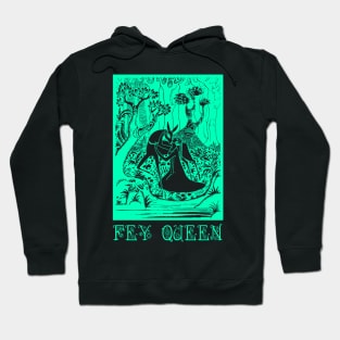 The Fey Queen With Deer Hoodie